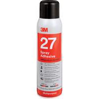 27 Multi-Purpose Spray Adhesive, Clear, Aerosol Can Fastek