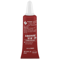 518 Flange Sealant, Tube, Red Fastek