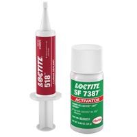518 Flange Sealant, Syringe, Red Fastek