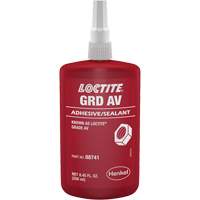 Letter Grade AV Threadlocker, Red, High, 250 ml, Bottle Fastek