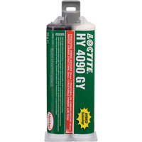 HY 4090 GY Structural Repair Hybrid Adhesive, Two-Part, Dual Cartridge, 50 g, Grey Fastek