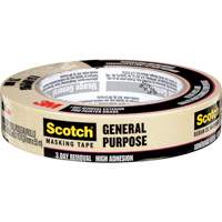 Ruban-cache &agrave; usage g&eacute;n&eacute;ral 2020 Scotch 2020, 24 mm (1") x 55 m (180'), Havane Fastek
