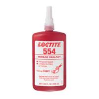 554™ Thread Sealant, Bottle, 10 ml, -53.89° C - 148.89° C/-65°F - 300°F AG435 | Fastek