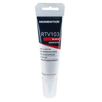 Momentive Silicone Sealant, Tube, Black Fastek