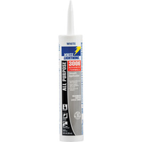 3006™ All Purpose Adhesive Caulk, 295 ml, Cartridge, White AG833 | Fastek