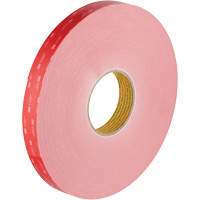 Ruban VHB, 32,9 m (108') lo x 1117,6 mm (44") la, 0,028 mm, Acrylique Fastek