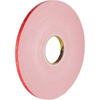 Ruban VHB, 32,9 m (108') lo x 12,7 mm (1/2") la, 62 mils, Acrylique Fastek