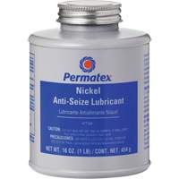Nickel Anti-Seize Lubricant, Brush Top Can, 2400°F (1316°C) Max. Temp. AH102 | Fastek