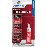 Permanent Strength Threadlocker, Red, High, 6 ml, Tube AH114 | Fastek