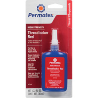 Threadlocker, Red, High, 36 ml, Bottle AH117 | Fastek