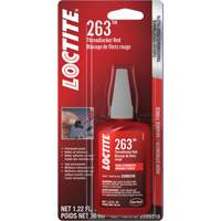 263 Threadlocker, Red, High, 36 ml, Bottle Fastek