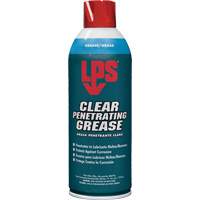 Clear Penetrating Grease, 11 oz., Aerosol Can Fastek