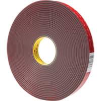 Ruban VHB, 66 m (216') lo x 6 mm (1/4") la, 23 mils, Acrylique Fastek