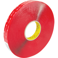 Ruban en mousse 4910, 33 m (108') lo x 25,4 mm (1") la, 40 mils, Acrylique Fastek