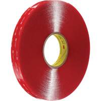 Ruban VHB, 33 m (108') lo x 12 mm (1/2") la, 40 mils, Acrylique Fastek