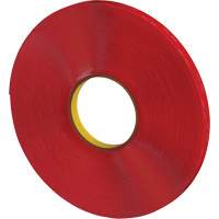 Ruban VHB, 33 m (108') lo x 12 mm (1/2") la, 40 mils, Acrylique Fastek