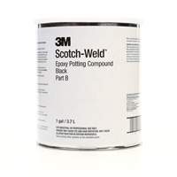 Scotch-Weld Potting Compound, 1 gal., Pail, Two-Part, Black Fastek