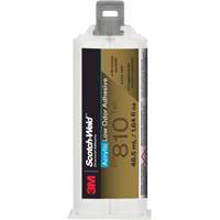 Scotch-Weld Low-Odor Acrylic Adhesive, Two-Part, Cartridge, 1.64 fl. oz., Off-White Fastek
