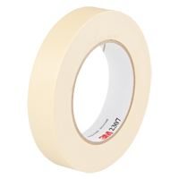 2307 Masking Tape, 24 mm (1") x 55 m (180'), Tan Fastek