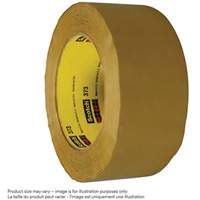 Ruban pour sceller les boîtes Scotch 373, Adh&eacute;sif Thermofusible, 2,5 mils, 48 mm (2") x 100 m (328') Fastek