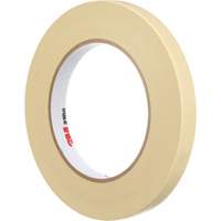 Masking Tape, 12 mm (1/2") x 55 m (180'), Beige Fastek
