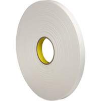 Foam Tape, 16.5 m (54') L x 18 mm (3/4") W, 6 mils, Urethane Fastek