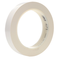 471 Vinyl Tape, 25.4 mm (1") W x 32.9 m (108') L, 5.3 mils, White Fastek