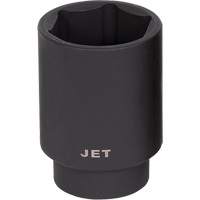 Douille, Chocs, 1-11/16", Prise 1/2", 6 pans, Profond Fastek