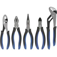 JIPS-5SHD Super Heavy-Duty Industrial Pliers Set, 5 Pieces Fastek