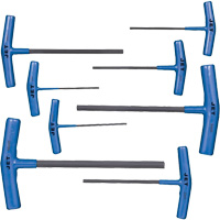 JTHK-8M Jeu de cl&eacute;s hexagonales avec manche en T, 8 mcx, M&eacute;trique/Torx Fastek