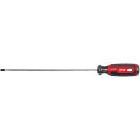 Cabinet Screwdriver, 1/4" Tip, Round, 363 mm L, Cushion Grip Handle Fastek