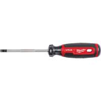 ECX Screwdriver, #1 Tip, Round, 211 mm L, Cushion Grip Handle Fastek