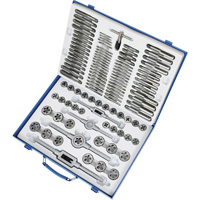 TD110A SAE/Metric Premium Alloy Tap & Die Set, 110 Pieces Fastek