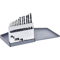Hyper Jobber Length Drill Bit Set, 13 Pieces, High Speed Steel Fastek