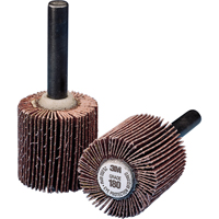 General Purpose Flap Wheel, Aluminum Oxide, 60 Grit, 1" x 1" x 1/4" Fastek