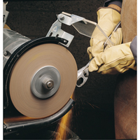 Scotch-Brite Cut & Polish Wheels, 6" Dia. x 1" W, 1" Arbor, Aluminum Oxide Fastek