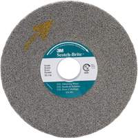 Scotch-Brite EXL Deburring Wheel, 8" x 1", 3" Arbor Fastek
