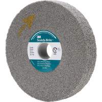 Scotch-Brite EXL Deburring Wheel, 8" x 1", 3" Arbor Fastek
