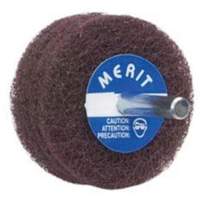 Abrasotex Non-Woven Disc Wheel, 3" Dia., Very Fine Grit, Aluminum Oxide Fastek