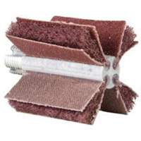 Interleaf Flap B-405 Bore Polisher, Aluminum Oxide, 80 Grit, 1-3/4" x 1-1/2" x Fastek