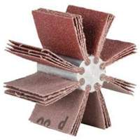 Plain Flap B-810 Bore Polisher, Aluminum Oxide, 60 Grit, 2-3/4" x 1-1/2" x Fastek