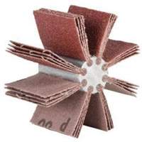 Plain Flap B-830 Bore Polisher, Aluminum Oxide, 60 Grit, 6-3/4" x 1-1/2" x Fastek
