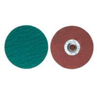 Quick-Change Cloth Disc, 4" Dia., 120 Grit, Zirconium Fastek