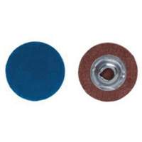 Quick-Change Discs, 2" Dia., 36 Grit, Zirconia Alumina Fastek