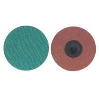 Quick-Change Discs, 3" Dia., 36 Grit, Zirconia Alumina Fastek