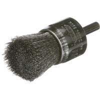 Crimped Wire End Brush, 1", 0.005 Fill Fastek