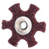 Abrasotex Surface Preparation Star, 2" Dia., Medium Grit, Aluminum Oxide Fastek