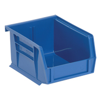 Ultra Stack & Hang Bin, 4-1/8" W x 3" H x 5-3/8" D, Blue Fastek