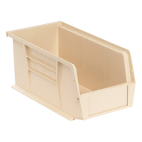 Ultra Stack & Hang Bin, 5-1/2" W x 5" H x 10-7/8" D, Ivory Fastek