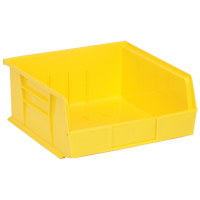 Ultra Stack & Hang Bin, 11" W x 5" H x 10-7/8" D, Yellow Fastek